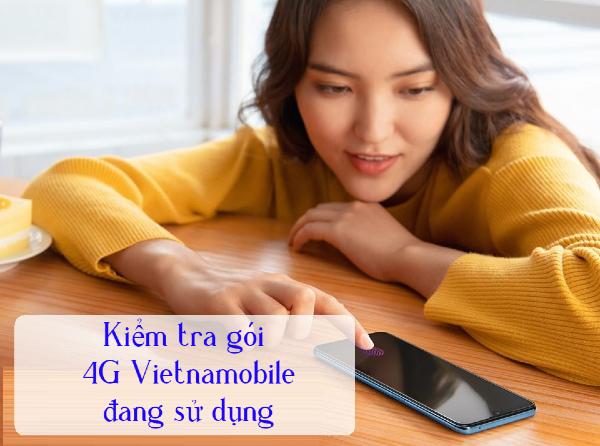 Cách kiểm tra gói 4G Vietnamobile đang dùng